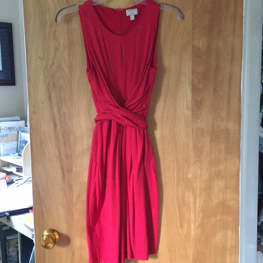 Banana Republic Red Wrap Dress